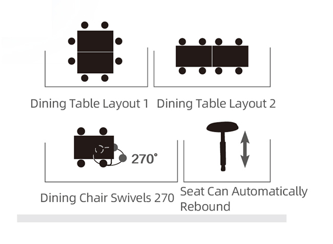 STUDENT DINING TABLE