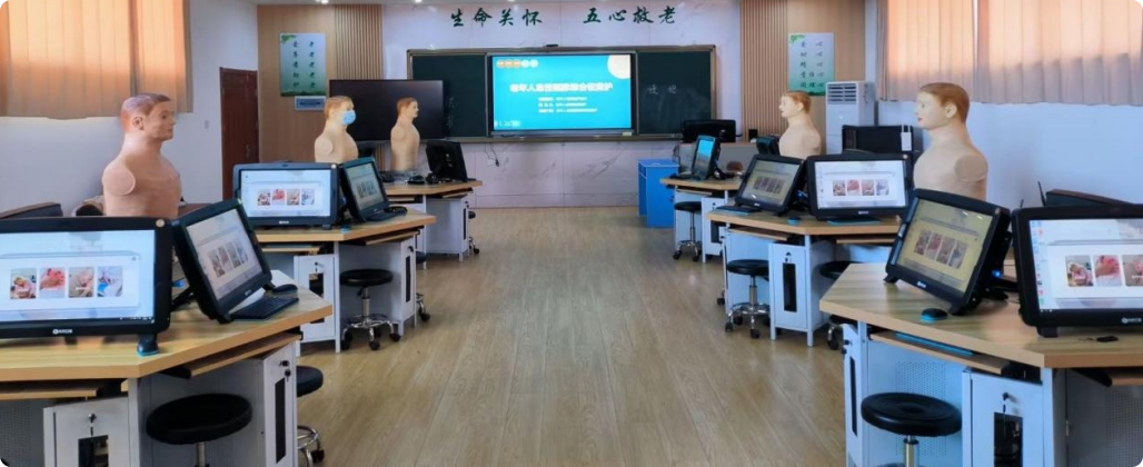 Hexagonal computer desk