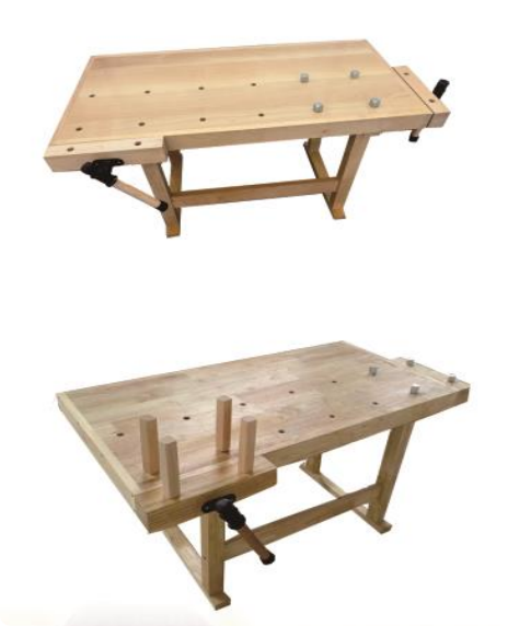 Wooden workbench